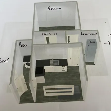 Mini-apt Carrigaline, 2min To Town 1 Bed & Sofa Bed Sleeps 4 Lejlighed *