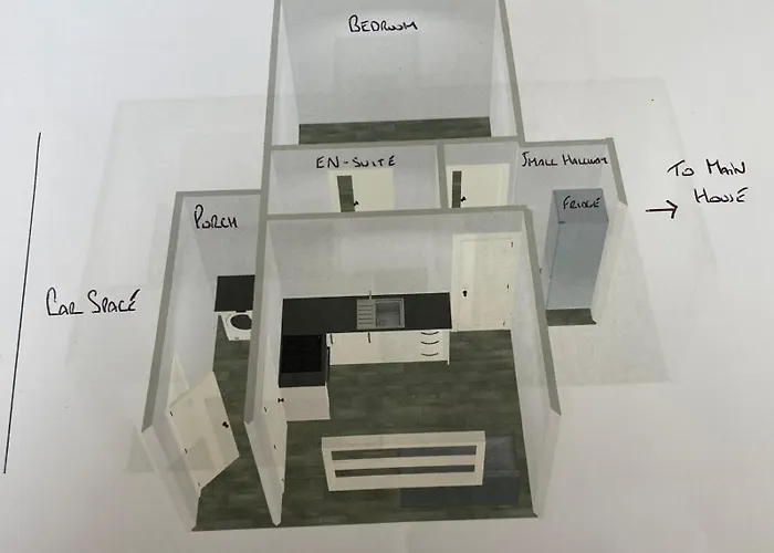 Mini-apt Carrigaline, 2min To Town 1 Bed & Sofa Bed Sleeps 4 Lejlighed *